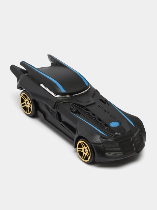 Metall mashinalar Hot Wheels stilida, to'plami 8 dona, konteynerlardan konstruktor