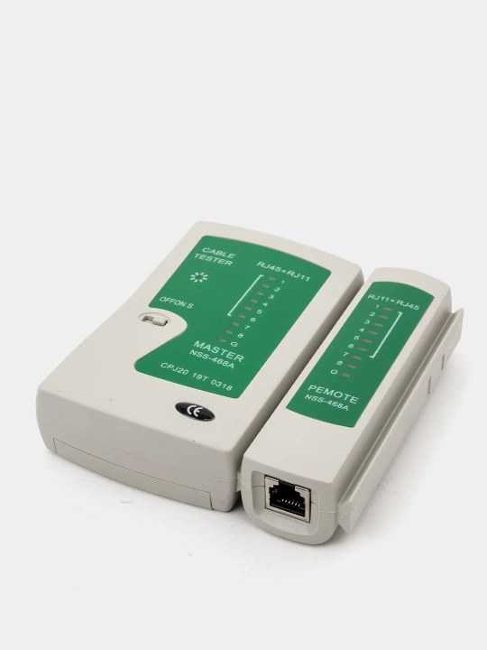Тестер для проверки сетевого кабеля LAN RJ45 и RJ11