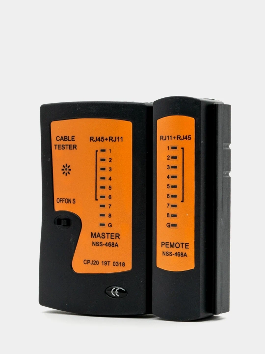 Tester tarmoq kabelini tekshirish uchun LAN RJ45 va RJ11