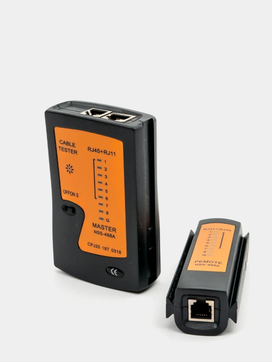 Tester tarmoq kabelini tekshirish uchun LAN RJ45 va RJ11 - 