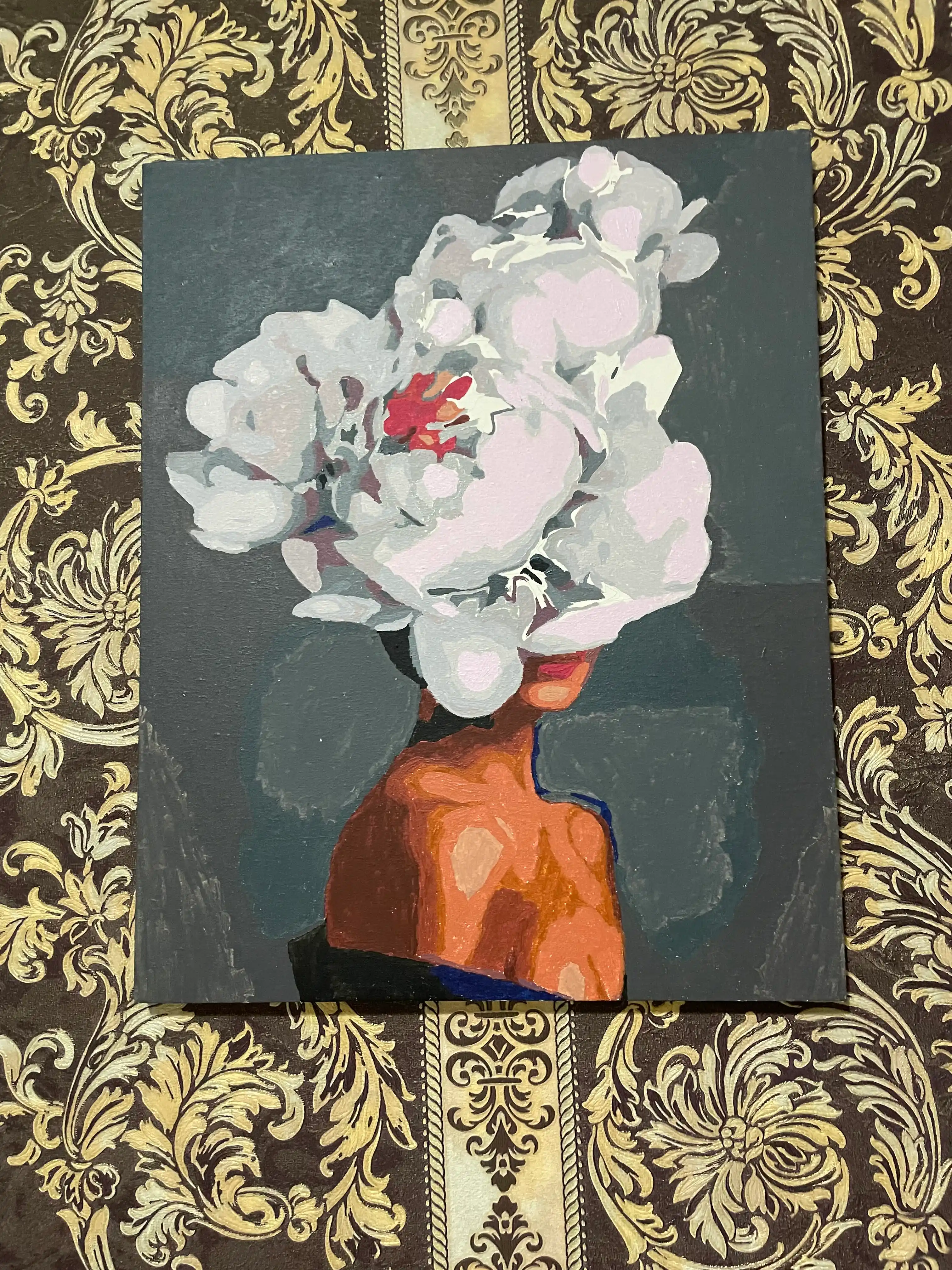 Raqamlar bo'yicha rasm chizish ARTERY, qizlar, 40 * 50 sm