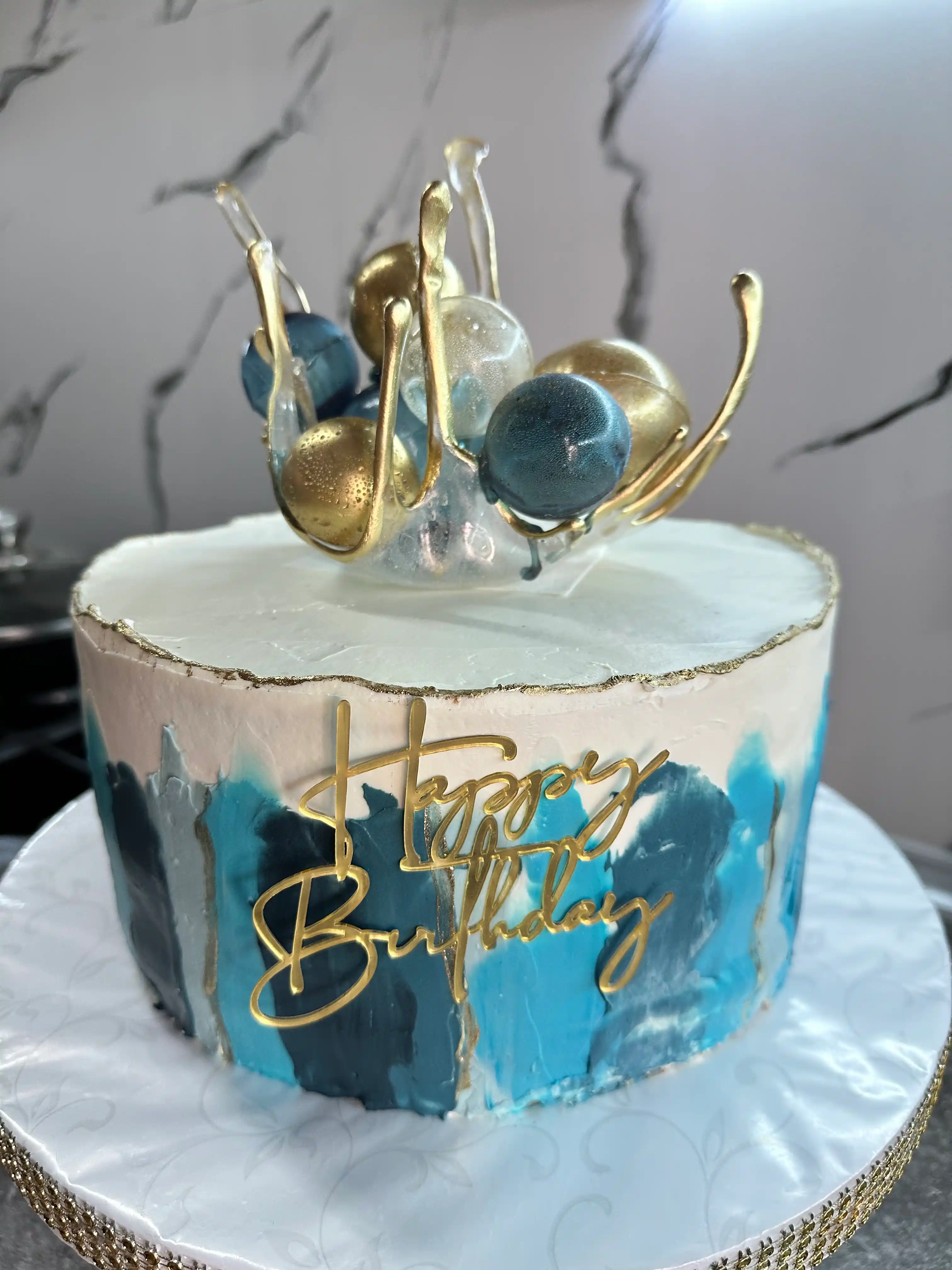 Топперы для украшения торта, надпись Happy Birthday, 42 вида