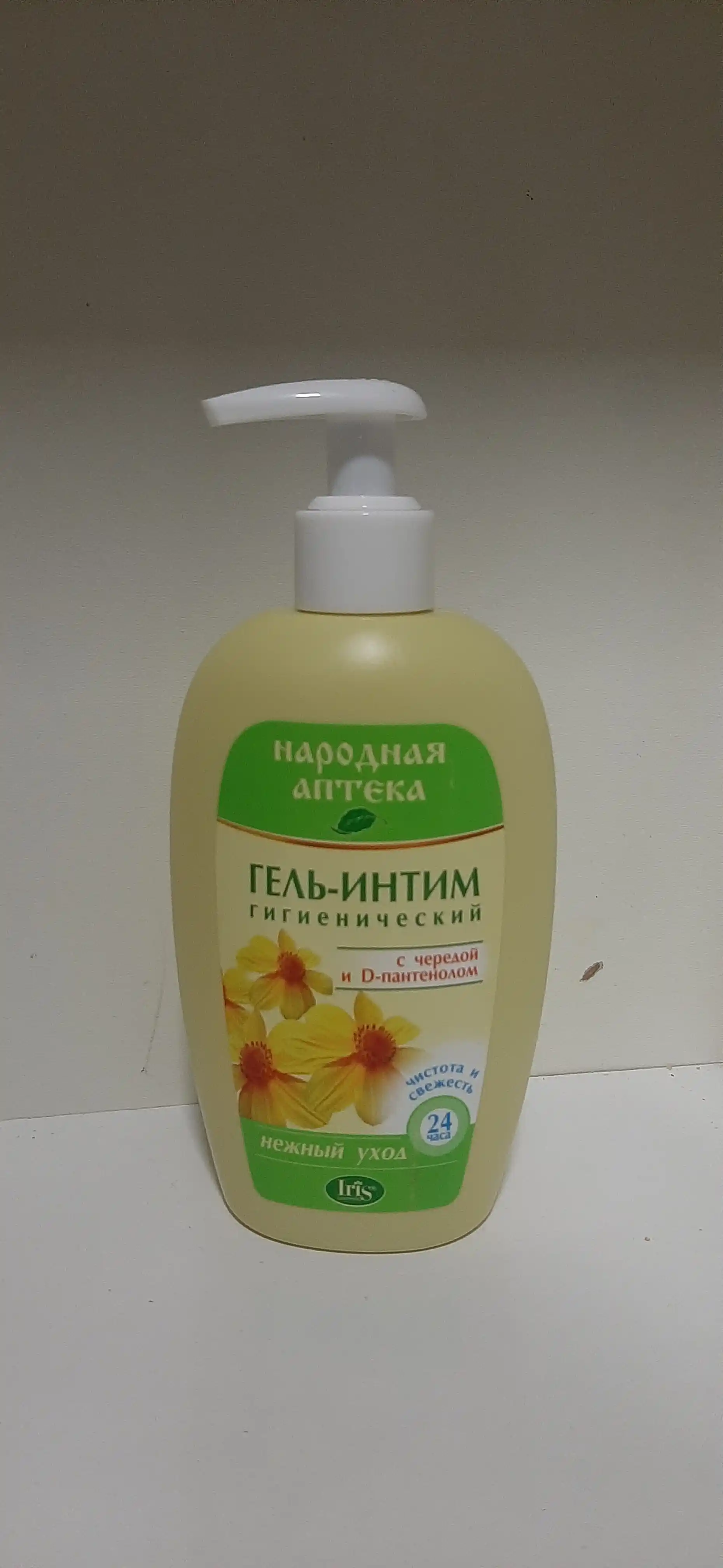 Gigienik intim gel Народная аптека, chereda va D-Pantenol bilan, 250 ml