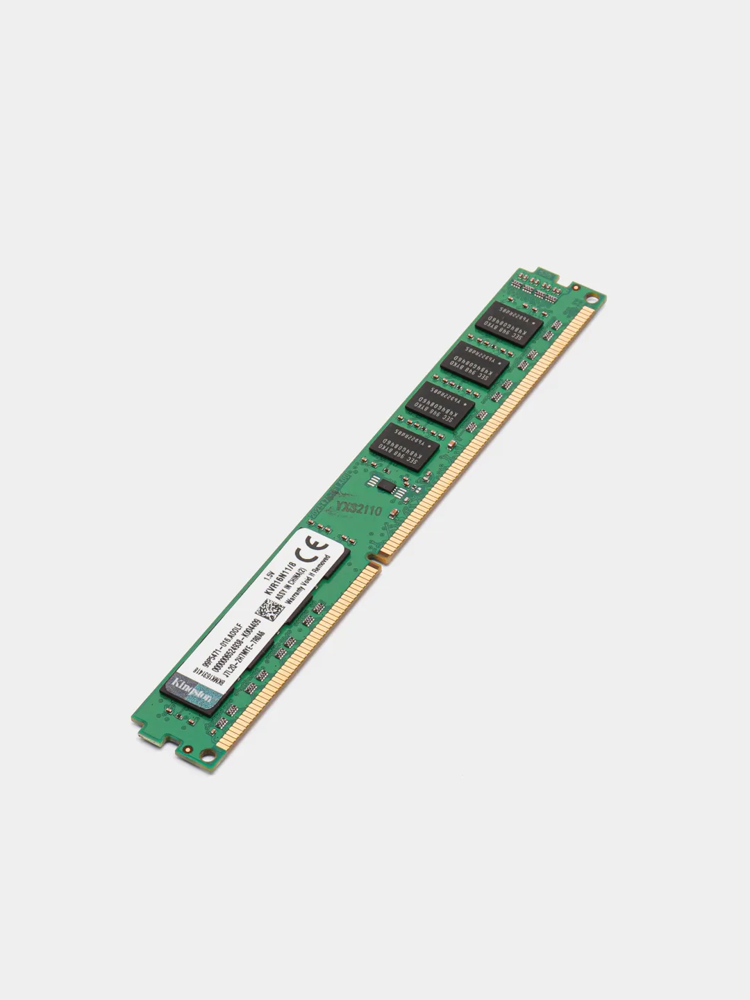 Operativ hotira Kingston 8 GB, DDR3, 1600 MHz, kompyuter OEM uchun