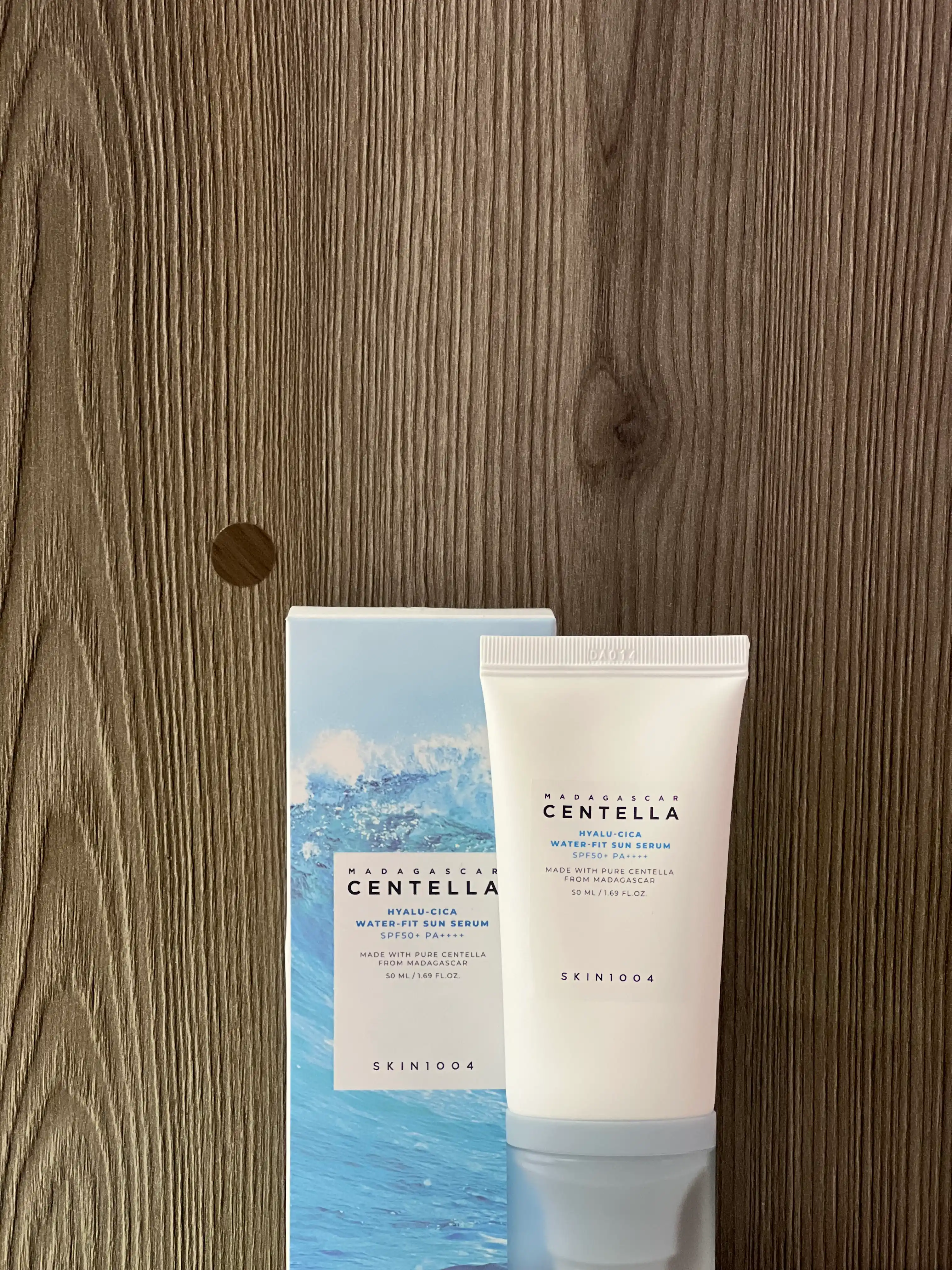 Quyoshdan krem SKIN1004 Madagascar Centella Hyalu-Cica Water-Fit SPF50/PA++++, 50 ml