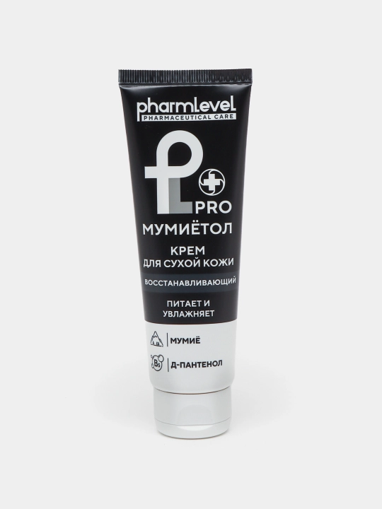 Quruq teri uchun namlantiruvchii Pharmlevel Pantenol kremi, 75 ml