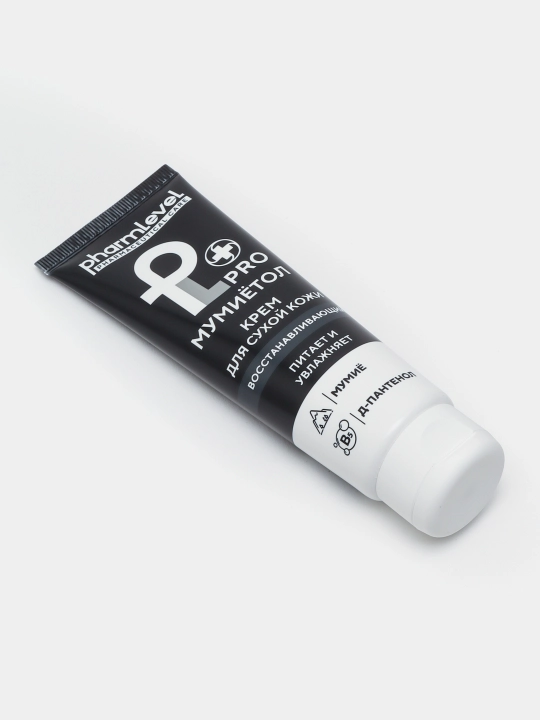 Quruq teri uchun namlantiruvchii Pharmlevel Pantenol kremi, 75 ml