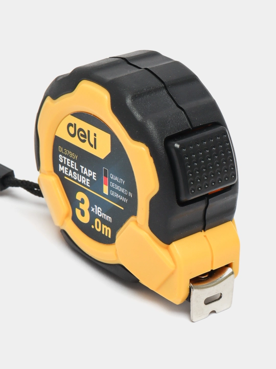 Рулетка Deli EDL3795Y, 16 мм * 3 м