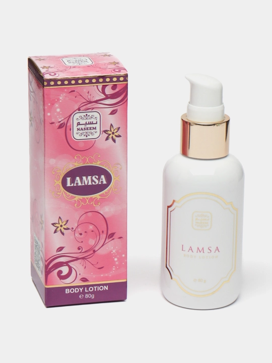 Parfyumlangan loson tana uchun Naseem Lamsa Body Lotion, 80 ml - 