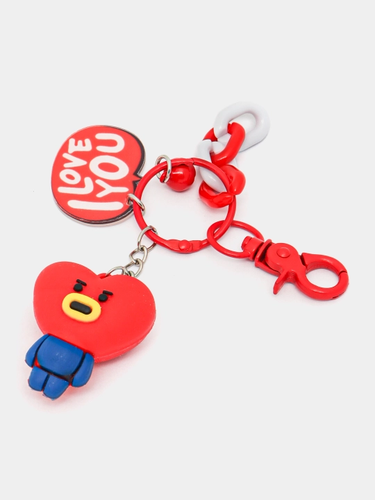 Брелки BTS из серии BT21, RJ, CHIMMY, SHOOKY, MANG, COOKY, KOYA, TATA