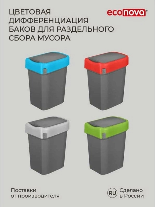 Контейнер для мусора, Ведро для мусора, Урна