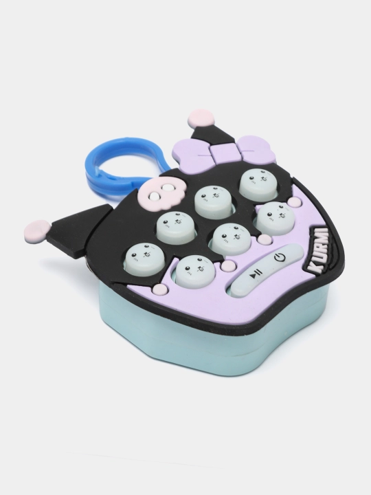 Pop it elektron qo'l uchun stressga qarshi kurash o'yinchoqi, bolalar uchun, brelok