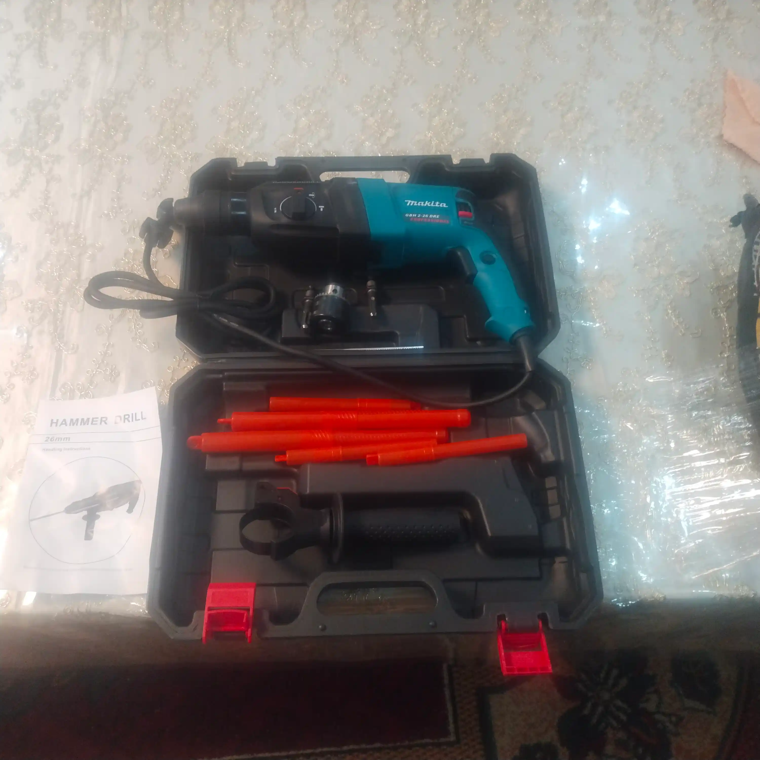 Perforator professionalni 3х bosqichlik, 26 mm, SDS PLUS