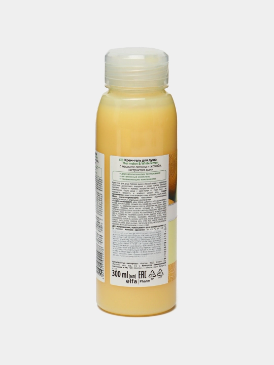 Dush uchun kremli gel, Fresh Juice "Tailand qovun va oq limon", 300 ml