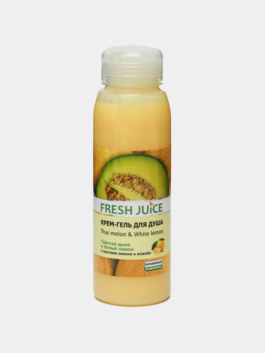 Dush uchun kremli gel, Fresh Juice "Tailand qovun va oq limon", 300 ml