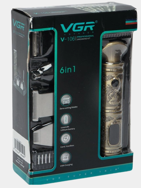 Soch, soqolni kesish va turmaklash uchun professional trimmer-mashinka
