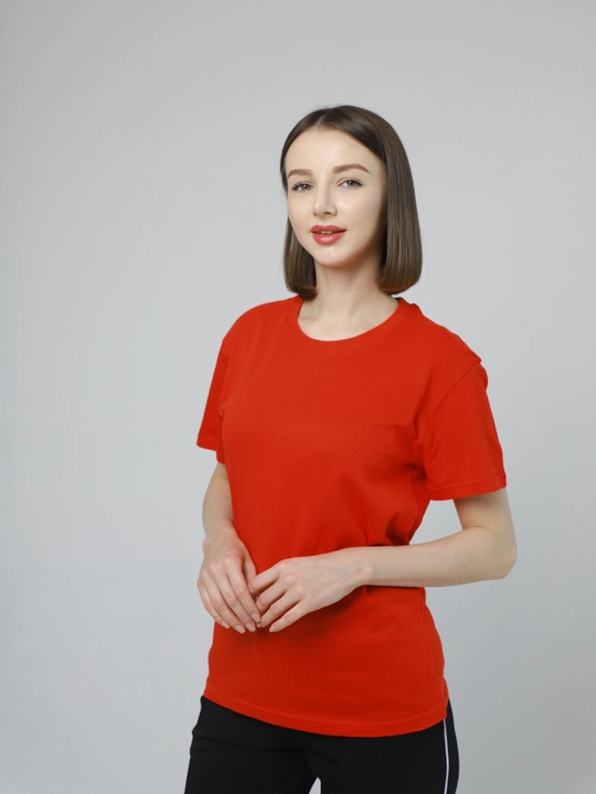 Футболка женская, для дома и улицы, 100% хлопок ASHA