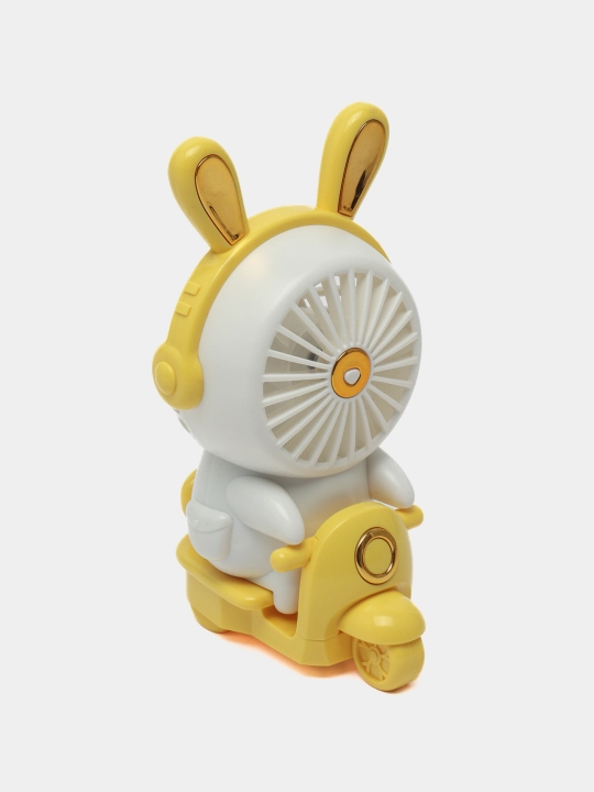 Portativ mini-ventilyator, stol konditsioneri, USB zaryadlovchi bilan