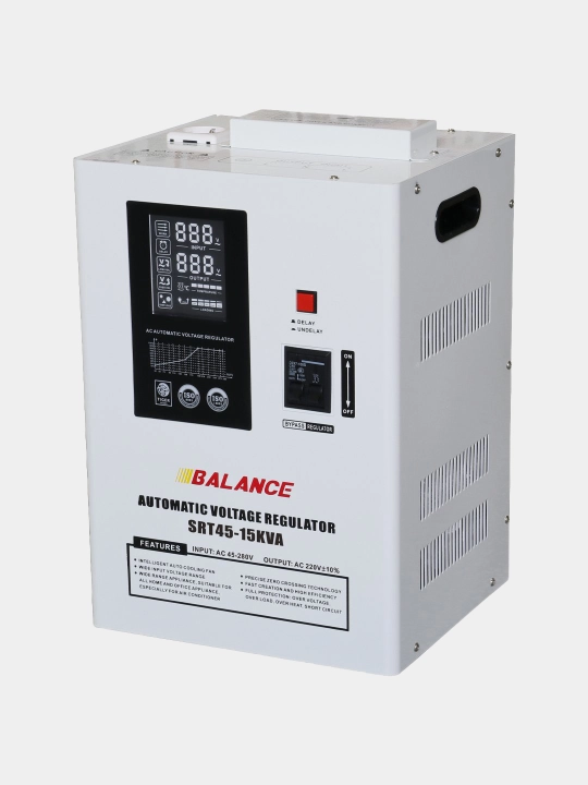 Kuchlanish stabilizatori Balance 15 kVA, releli, 45-280V