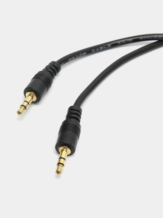Кабель аудио AUX 3.5 мм jack - AUX 3.5 мм jack стерео, переходник Джек 3.5   1,5 метра