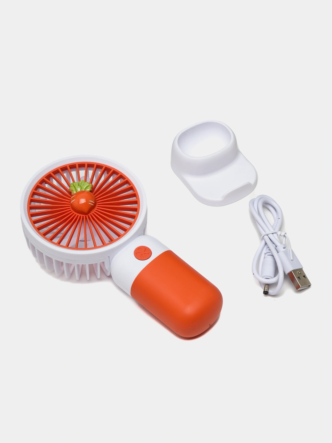Мини вентилятор, ручной, настольный, с USB портативной подставкой, 2 в 1 за 34730 сум со скидкой 77%. Uzum Market