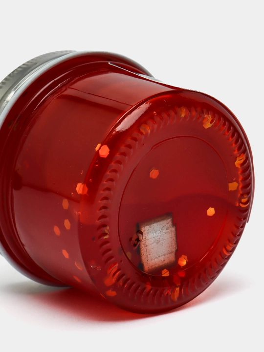 Xushbo'y hidli sham Scented Candle, efir moylari bilan, chirsildoq effekti bilan