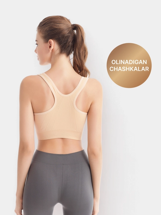 Ayollar sport topi Kioko. Fitnes uchun olinadigan chashkali sport topi