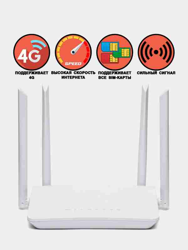 4G 5G CPE Wi-Fi роутер с сим-картой имеет сильный сигнал 2024 Версия ...