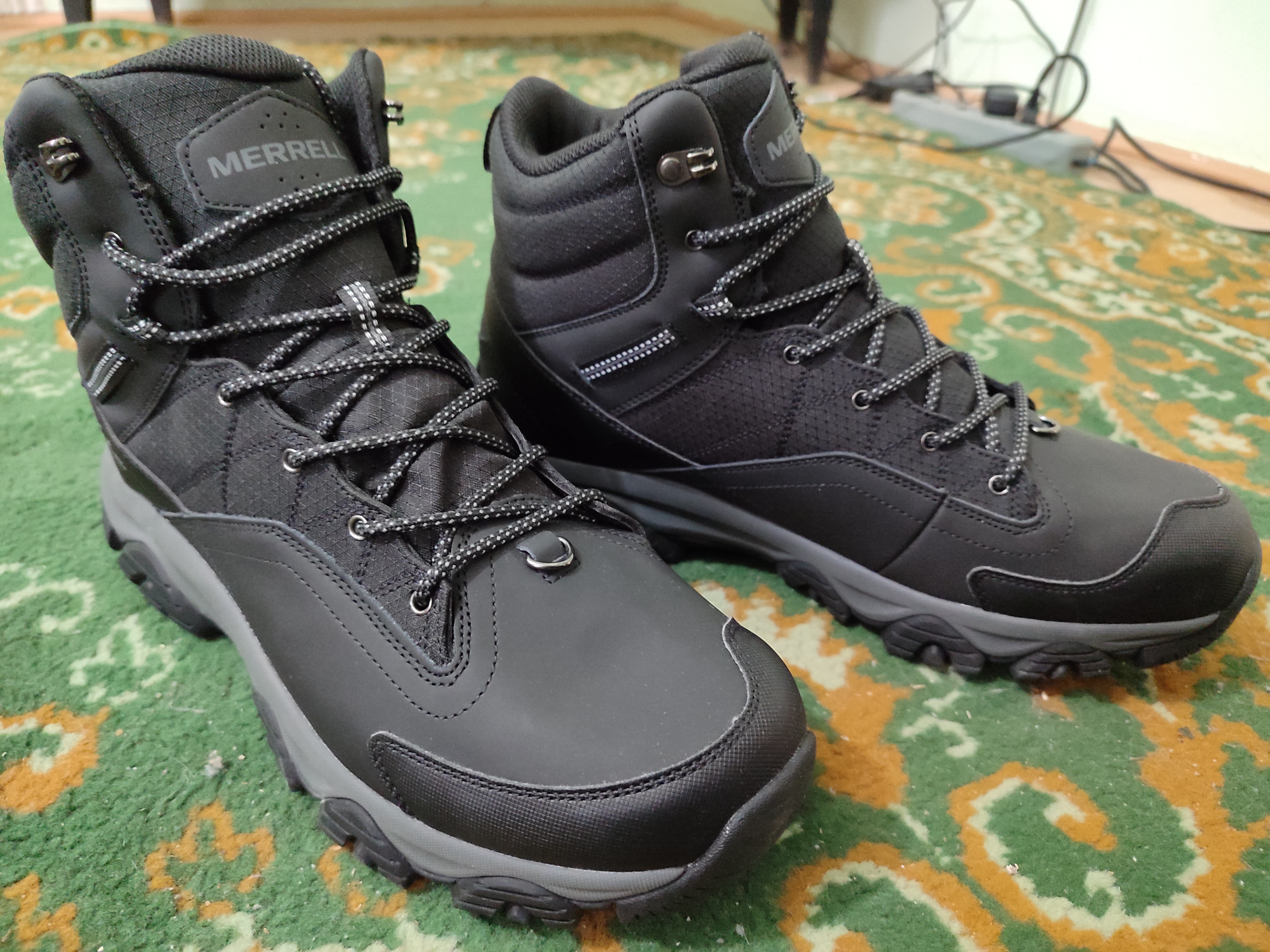Ботинки кожаные Merrell