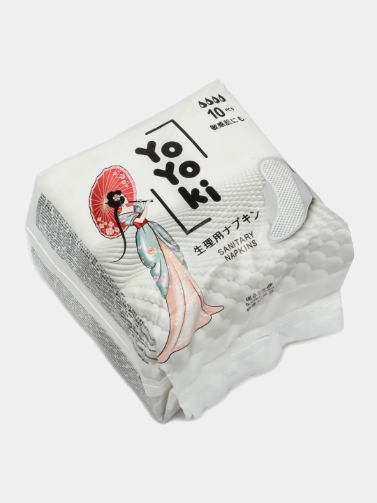 Lady sanitary napkins прокладки YOYOKI 3d