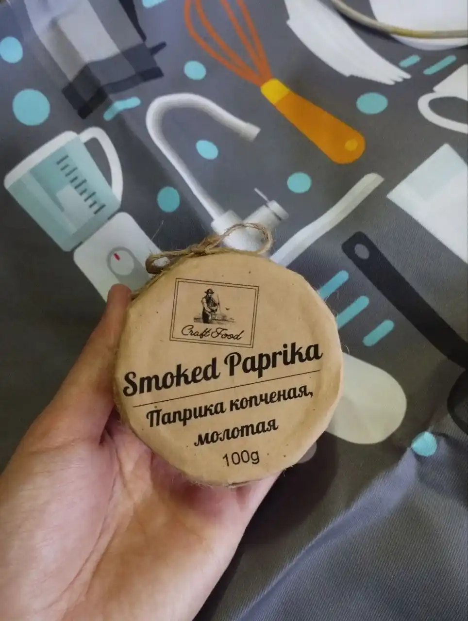 Maydalangan dudlangan paprika "Craft Food", 100 g
