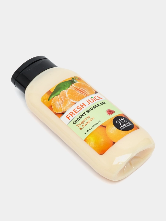 Dush uchun kremli gel, Fresh Juice "mandarin va avapuhi", 400 ml