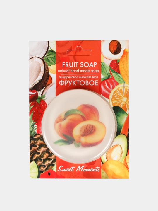 Sovg'a sovuni, yodgorlik, parfyumeriya, Shirin lahzalar, tana uchun, 100 g