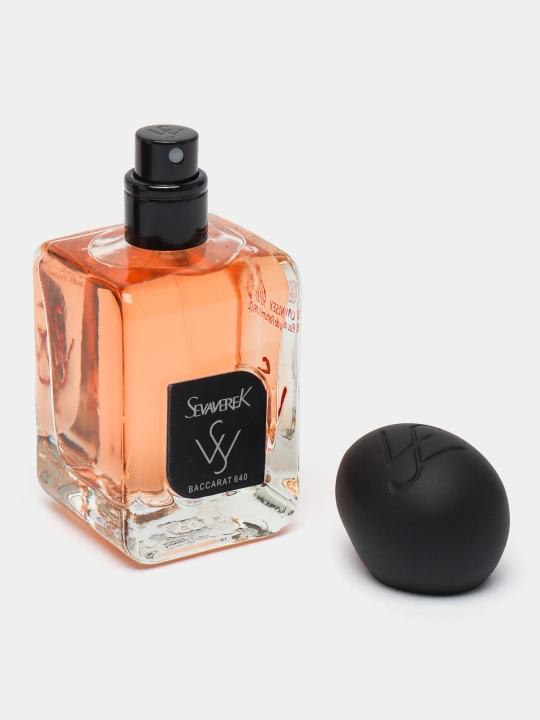 Parfyumlangan suv SEVAVEREK 5506, Maison Kurkdjian Baccarat Rouge 540, uniseks atir, 50 ml