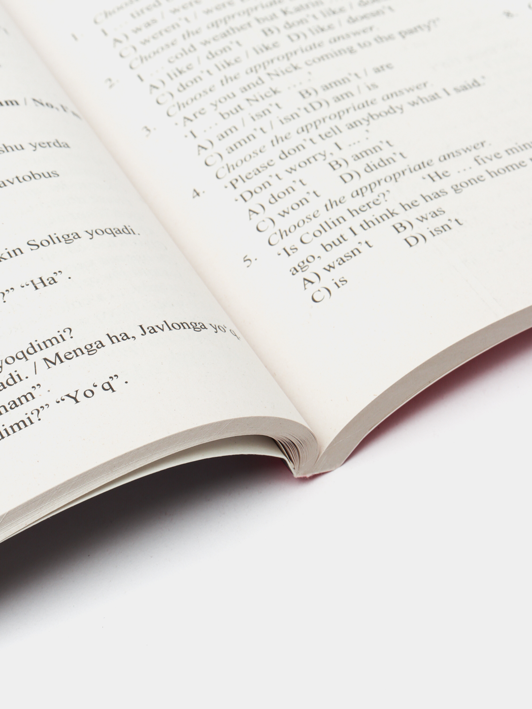 Elementary Grammar In Practice (in USE), узбекский перевод