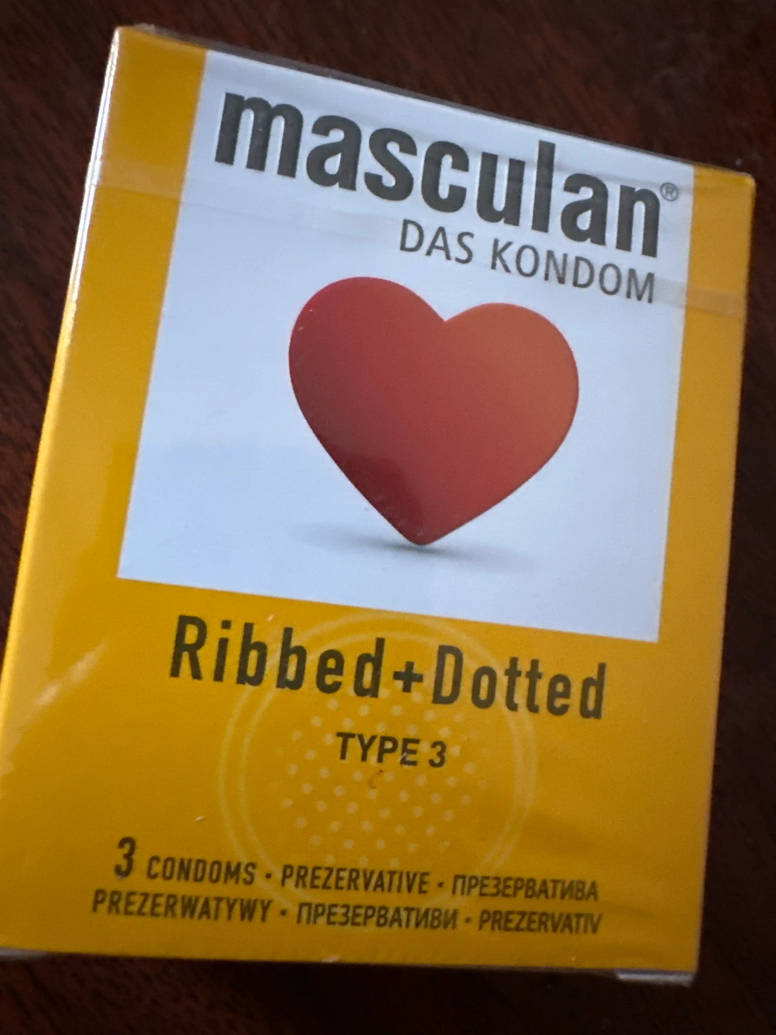 Презервативы "Masculan", из натурального латекса со смазкой, 3 шт