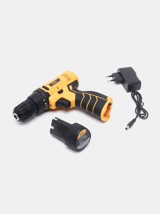 Elektr drel Deli EDL-DZ12-4A2, 12 V - 