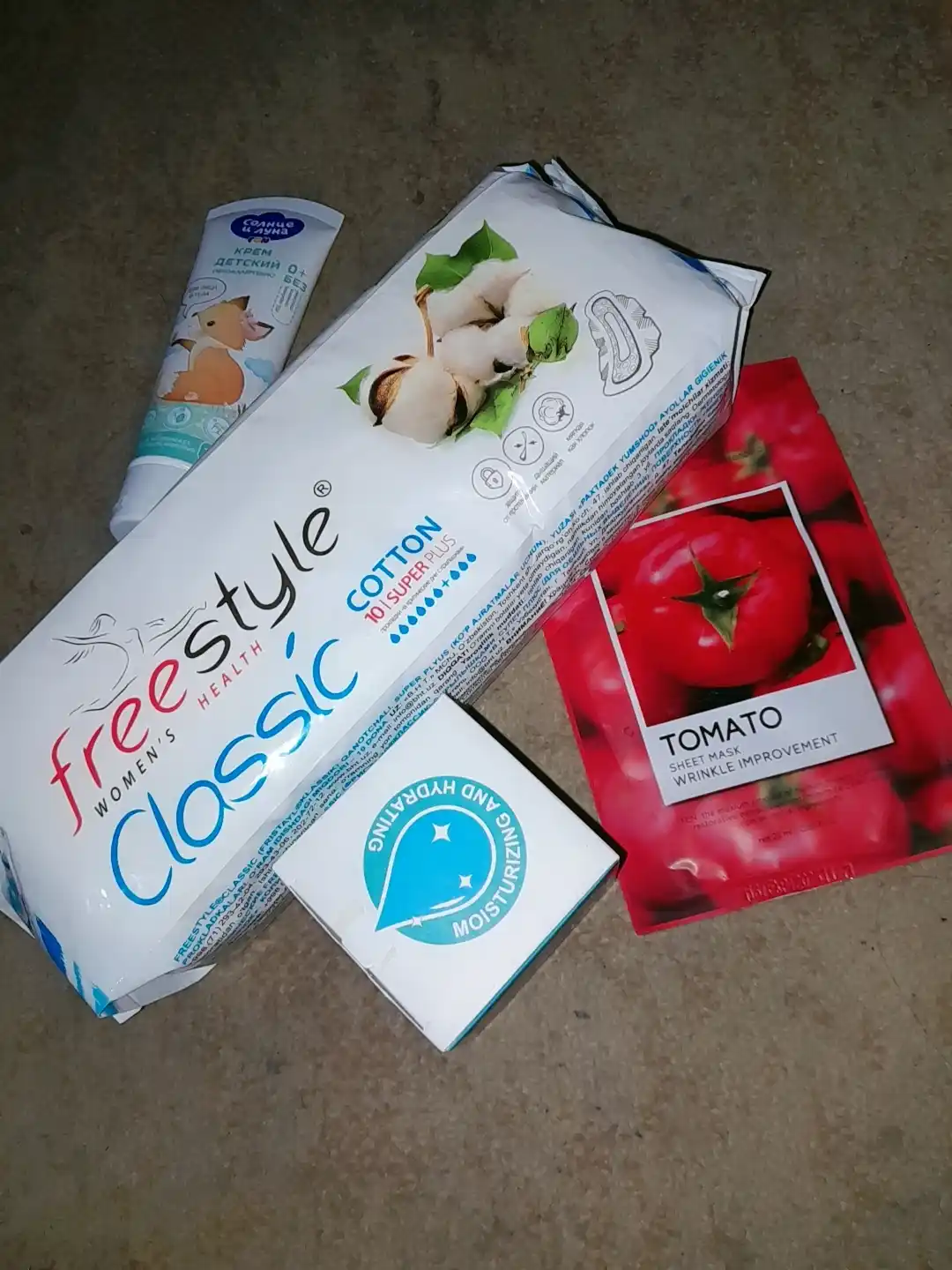 Ayollar gigiyenik prokladkalari Free Style Classic Cotton Super, 10 dona