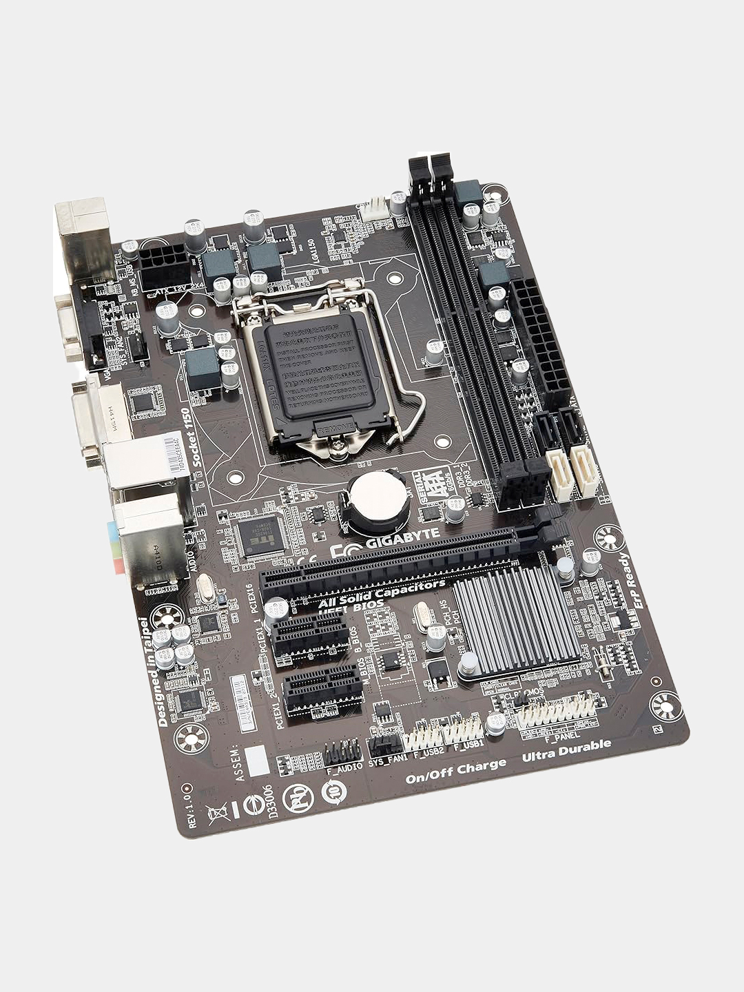 Материнская плата GIGABYTE H81, DDR3, LGA 1150 купить по низким ценам в ...