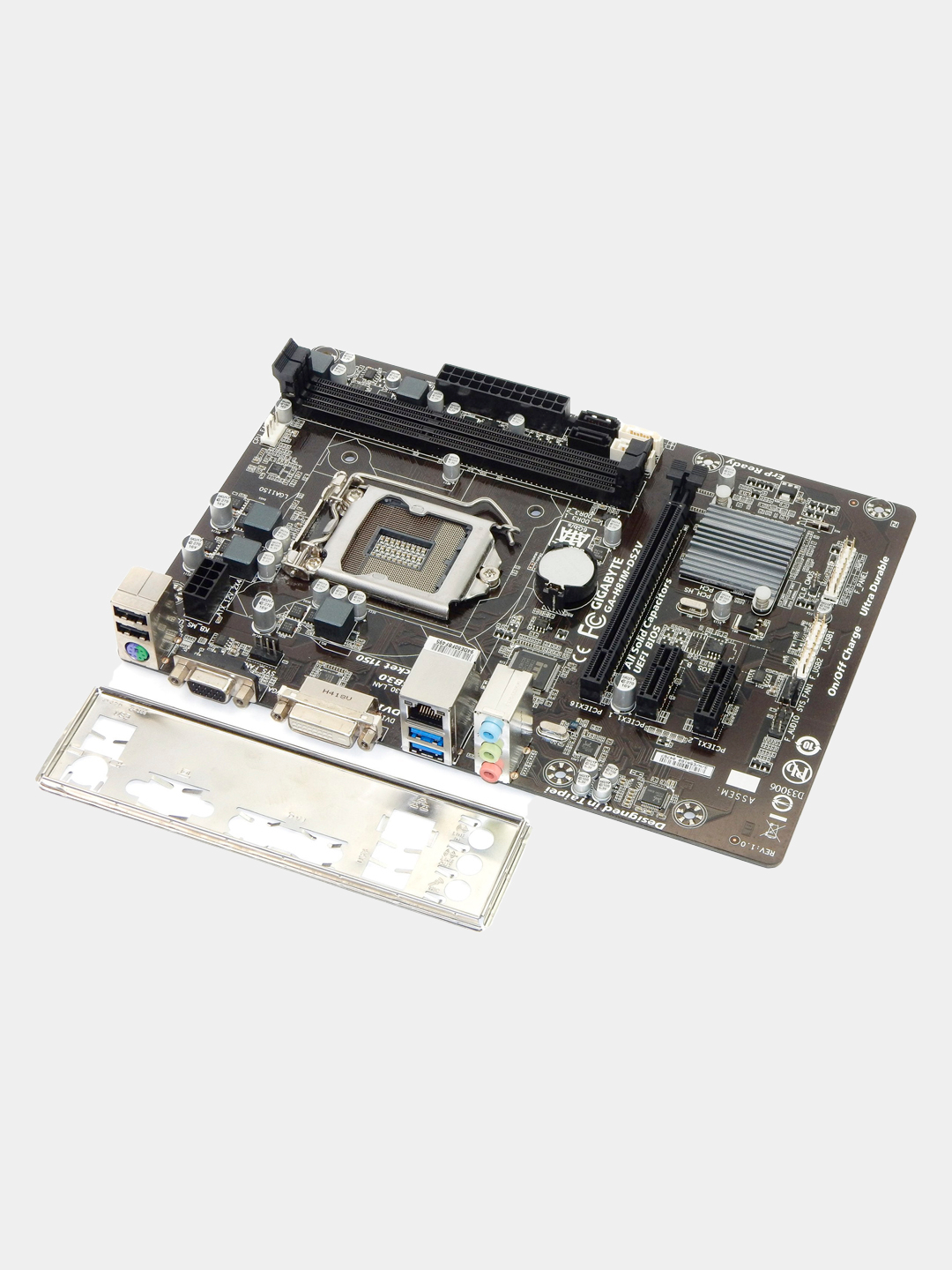 Материнская плата GIGABYTE H81, DDR3, LGA 1150 купить по низким ценам в ...