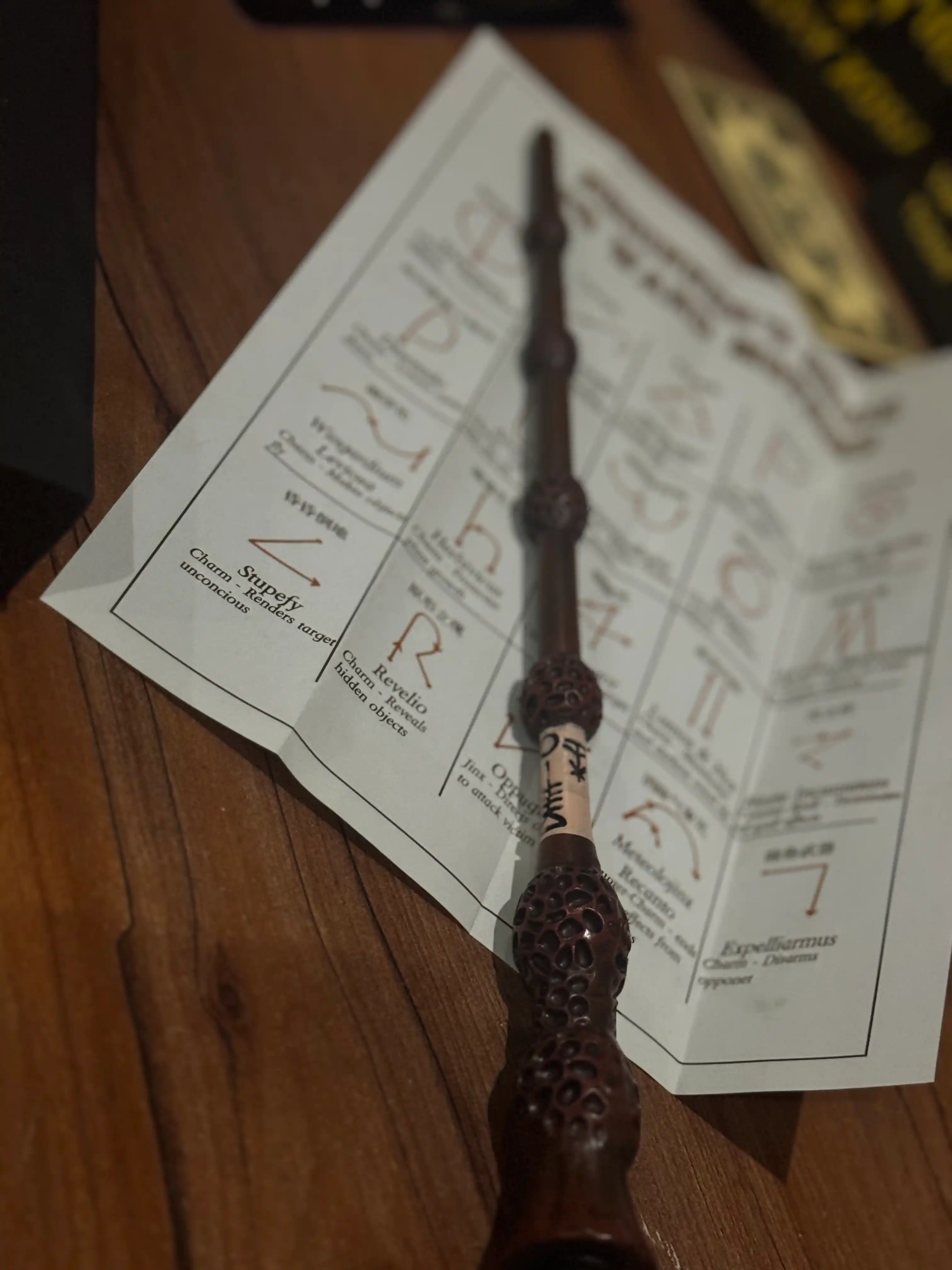 Chiroqli sehrli tayoqcha Harry Potter chiroq bilan, Dambldor, Garri Potter, Volendemort