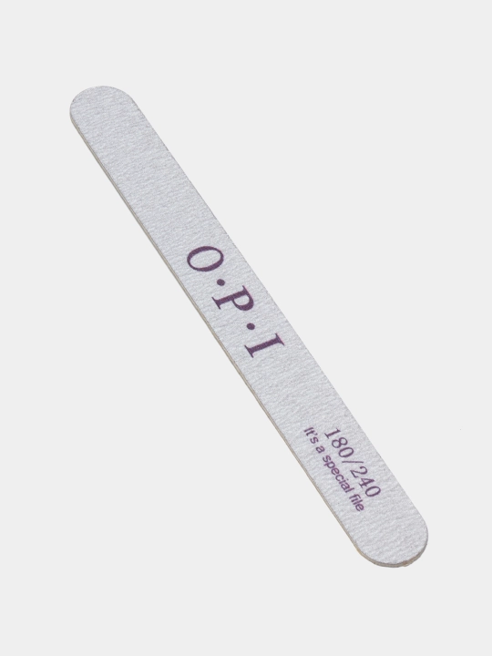 Пилка для ногтей OPI 100/180, длина 18 см