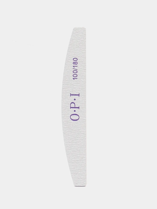 Пилка для ногтей OPI 100/180, длина 18 см