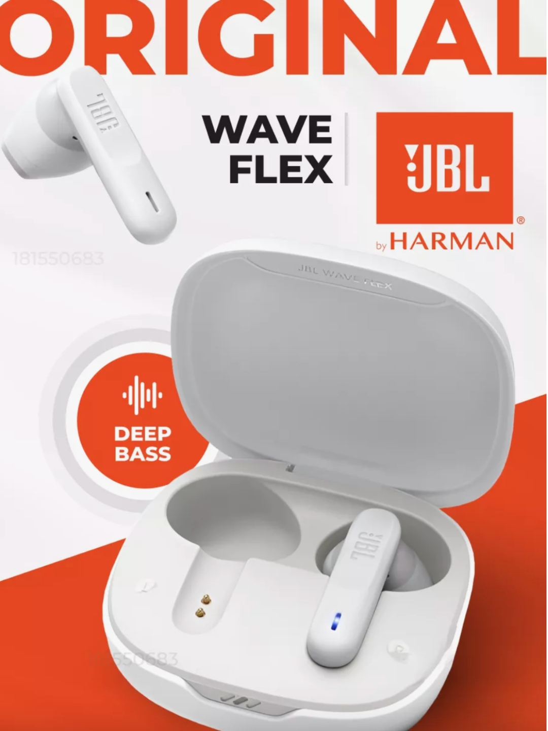 Беспроводные наушники, JBL Wave Flex TWS, наушники вкладыши, не ...