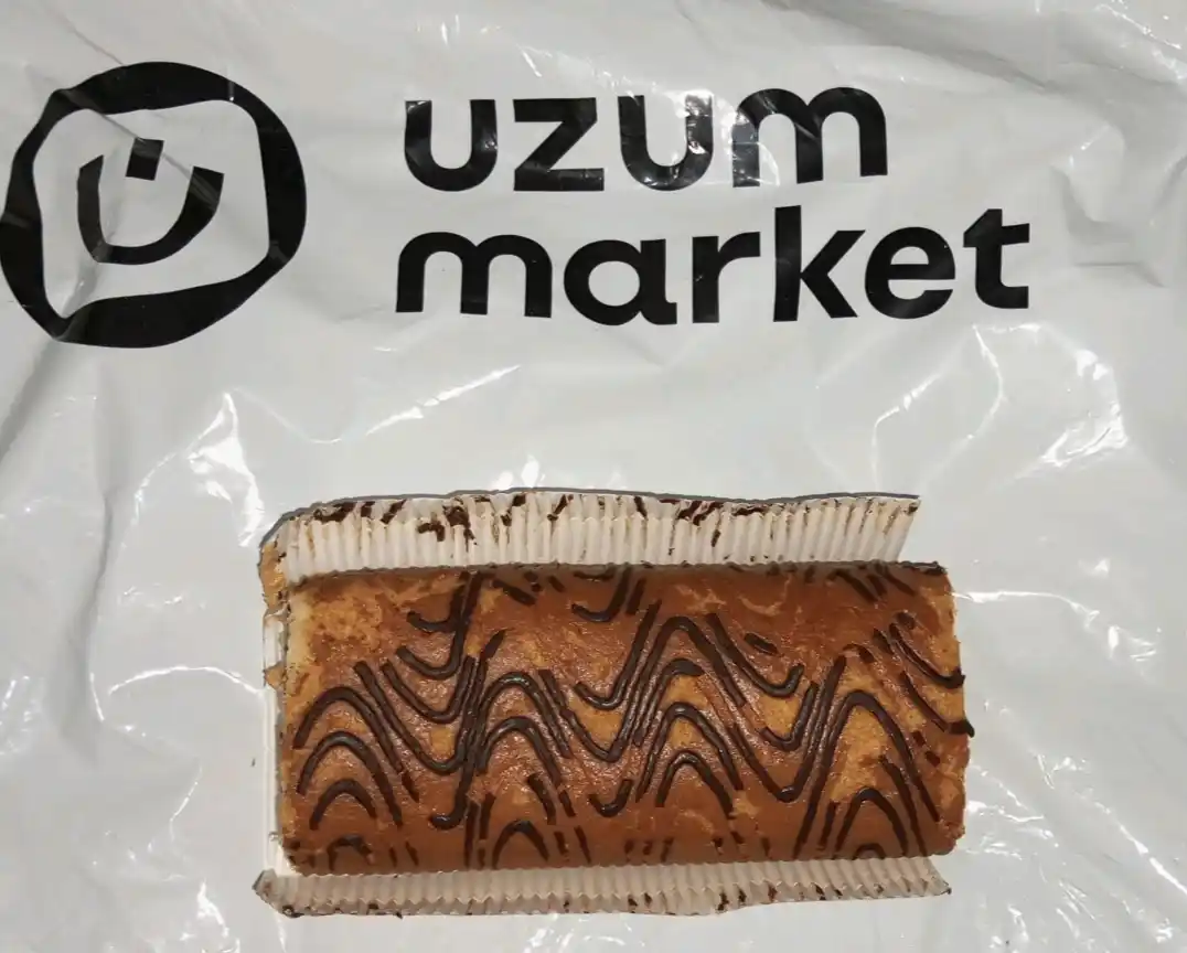 Biskvitli rulet Yashkino, qaynatilgan quyultirilgan sut bilan, 200 g