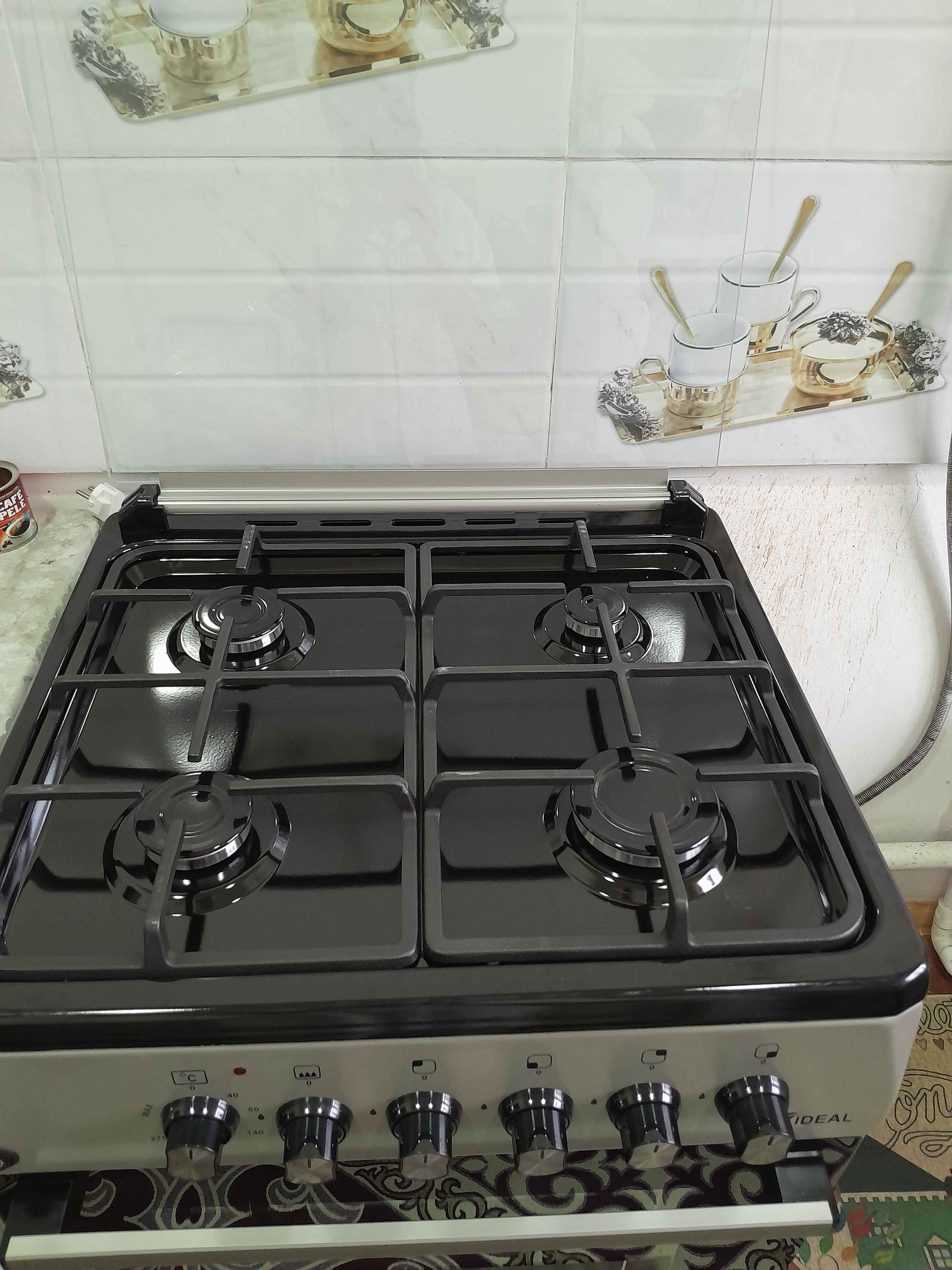 Gaz plitasi Ideal L265, 4 konforkali, pechning hajmi 65 litr, 60 * 60
