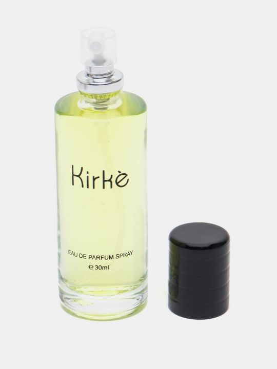 Parfyumlangan suv Fragnance World Kirke, KIRKA erkaklar va ayollar uchun, 100 ml, 50 ml, 30 ml, 20 ml 