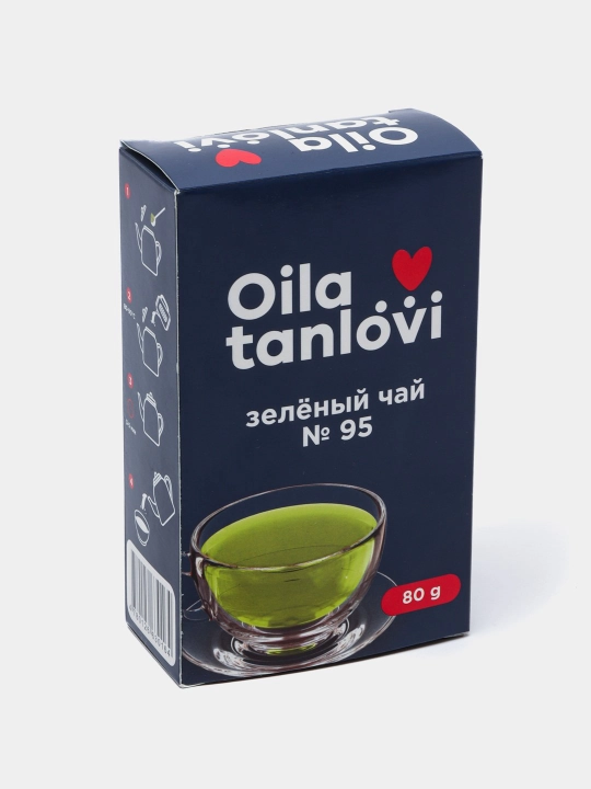 Ko'k choy Oila tanlovi №95, 80 g