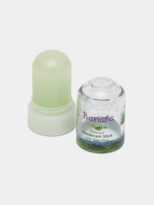 Banafa brendidan tabiiy achchiqtoshli dezodarant-stick, 70 g