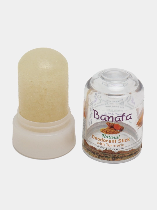 Banafa brendidan tabiiy achchiqtoshli dezodarant-stick, 70 g
